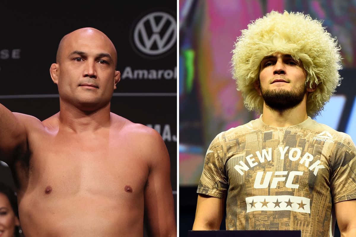 B.j. Penn And Khabib Nurmagomedov