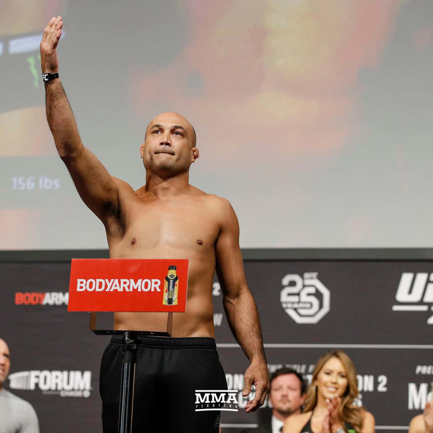 B.j. Penn Taunting Pose Background