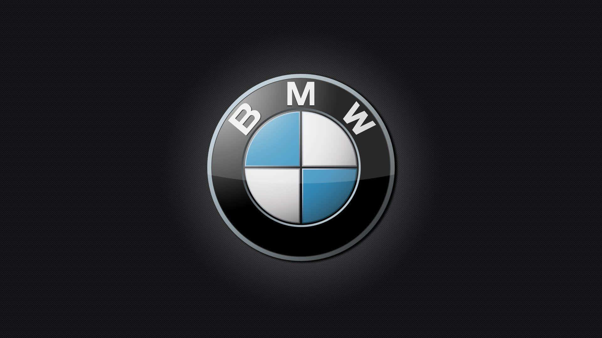 B M W Logo Black Background Background