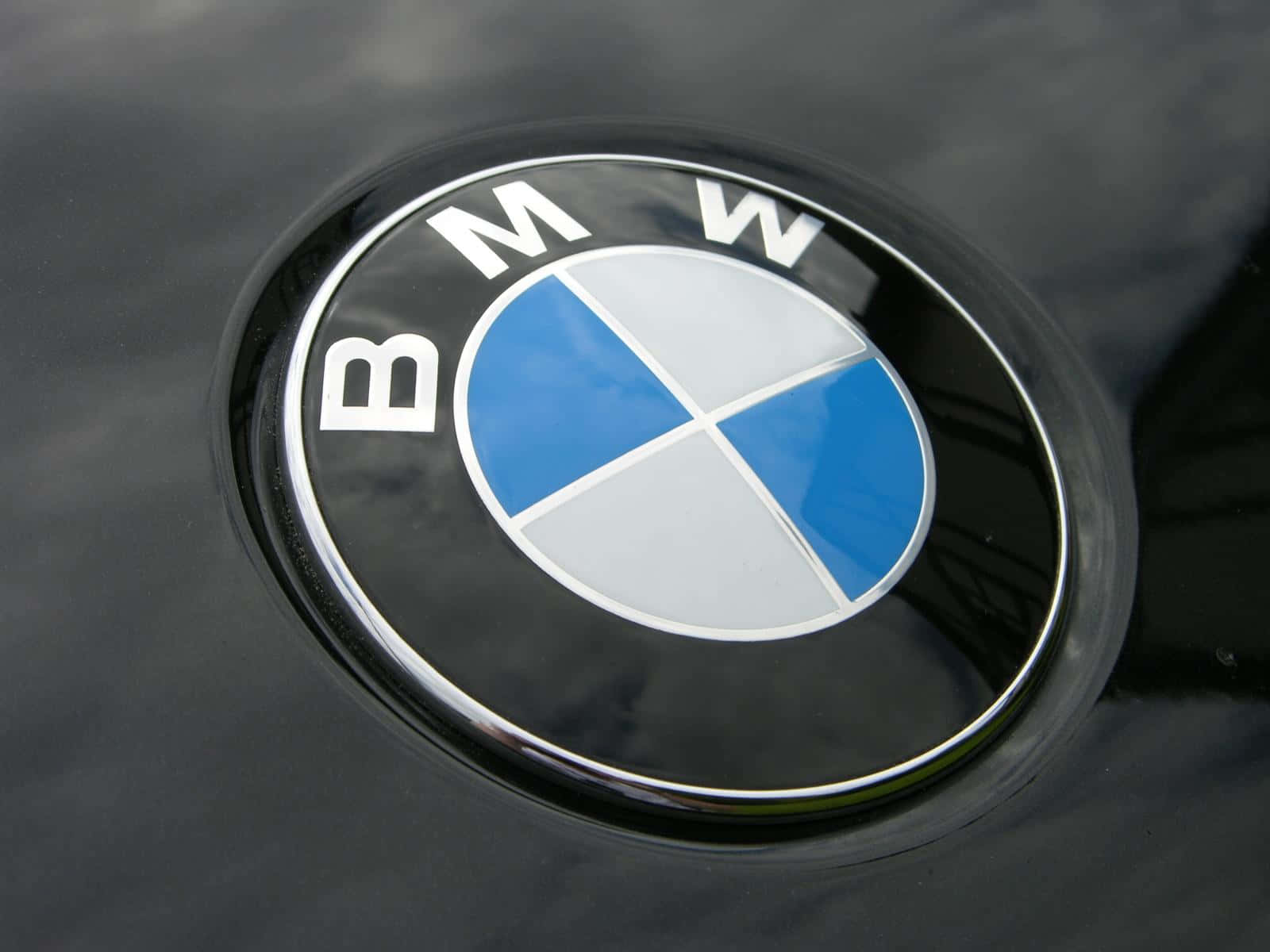 B M W Logo Close Up Background