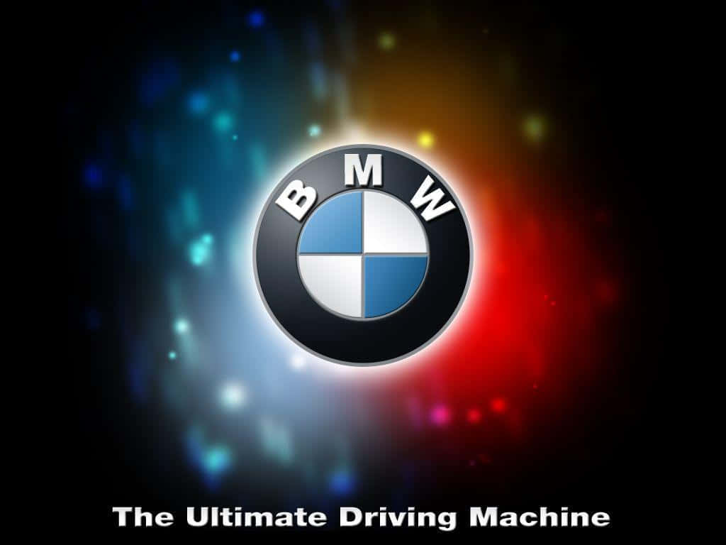 B M W Logo Ultimate Driving Machine Background