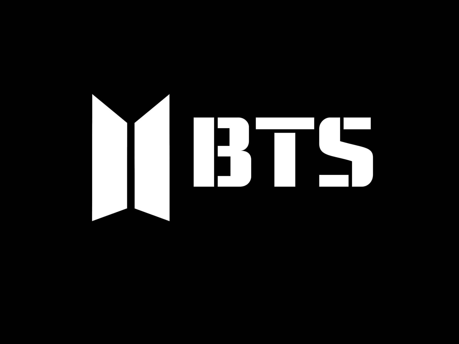 B T S Logo Black Background Background