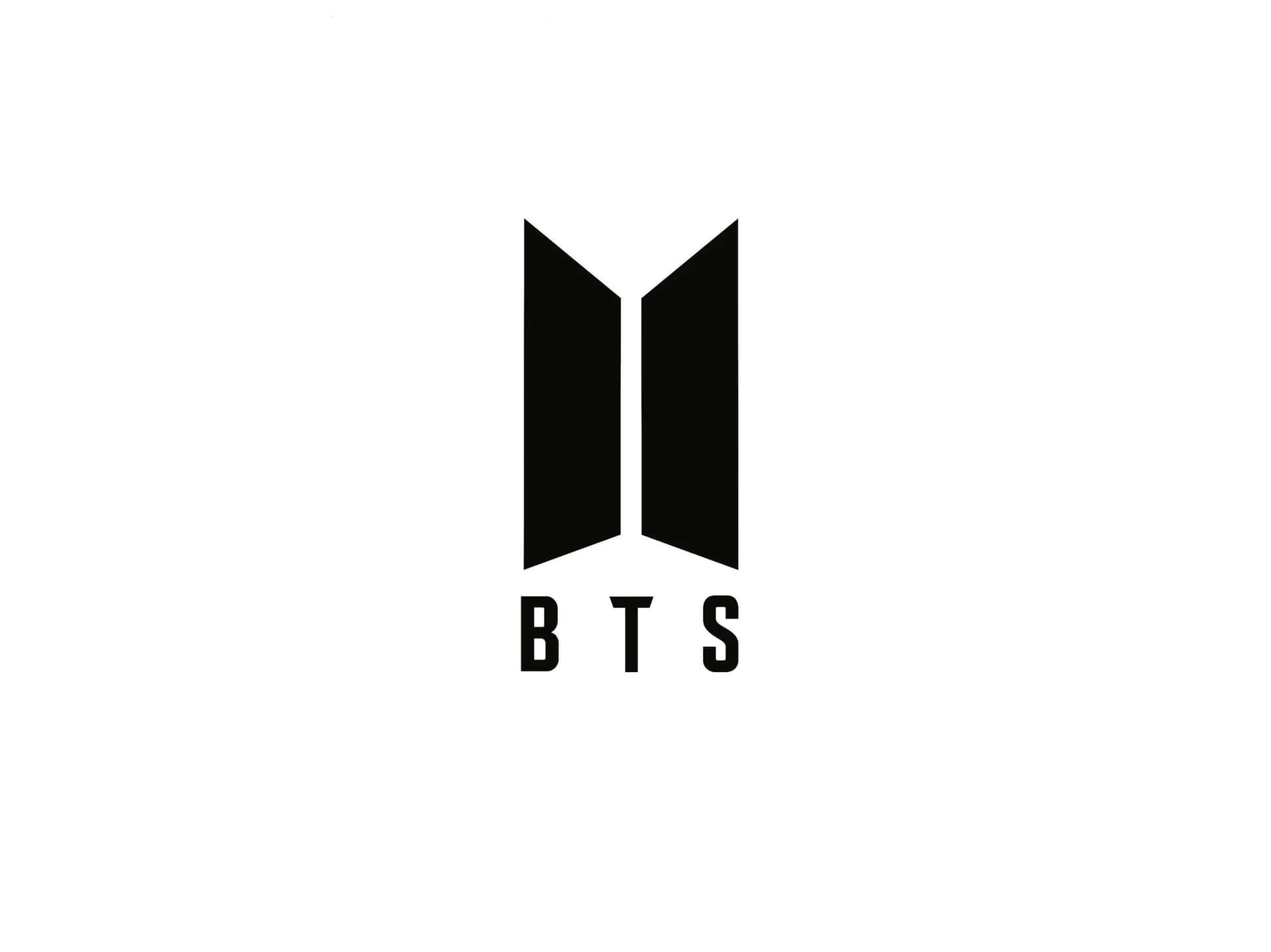 B T S Logo Blackand White