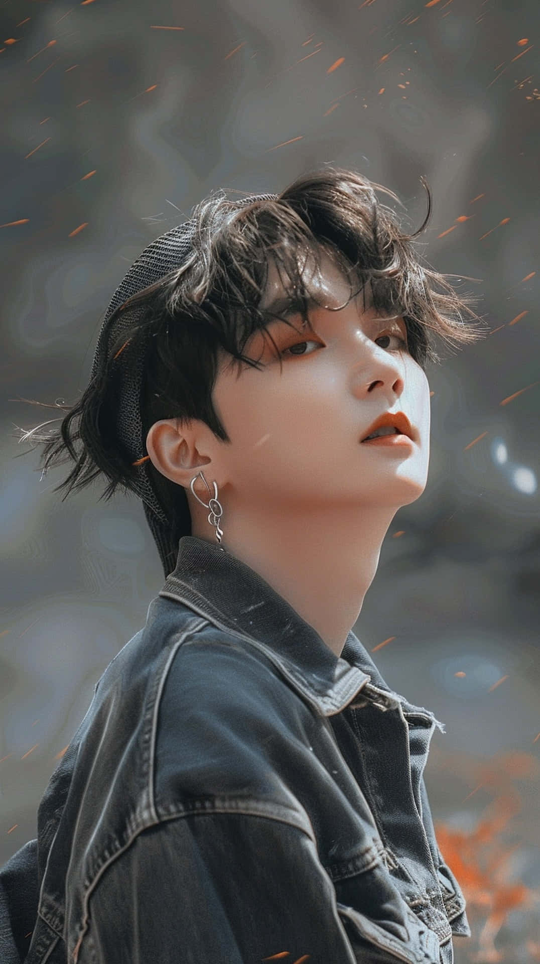 B T S Suga Aesthetic Portrait Background