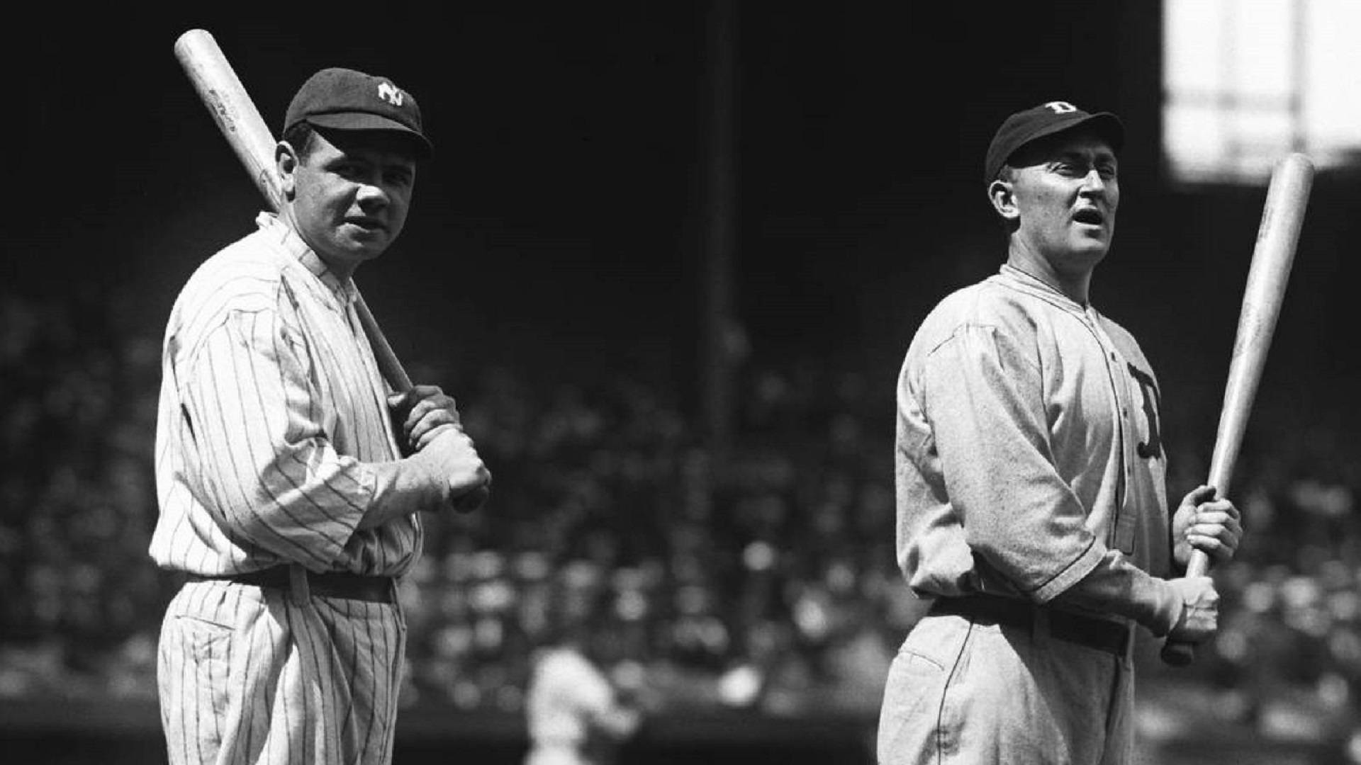 Babe Ruth And Lou Gehrig Background