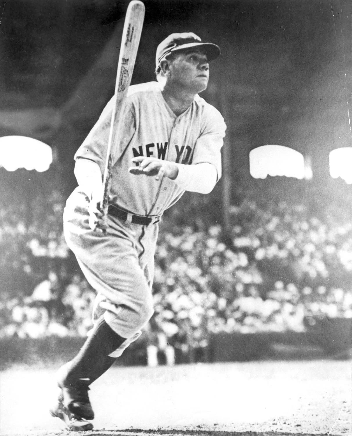 Babe Ruth Of New York Yankees Background