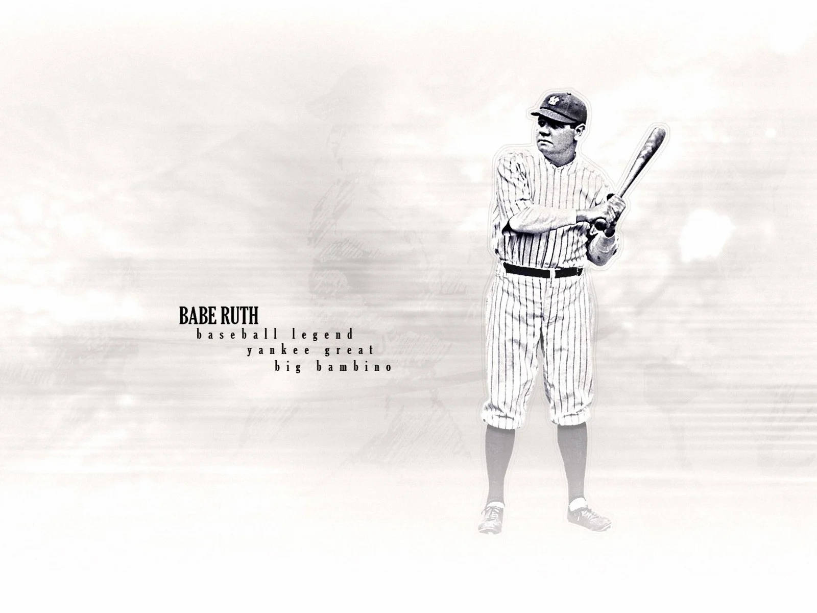 Babe Ruth The Big Bambino Background