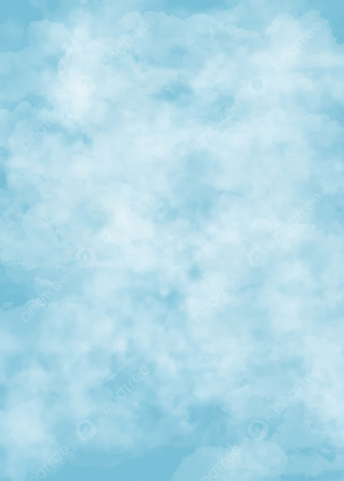 Baby Blue Light Blue Aesthetic Misty Cloud Background