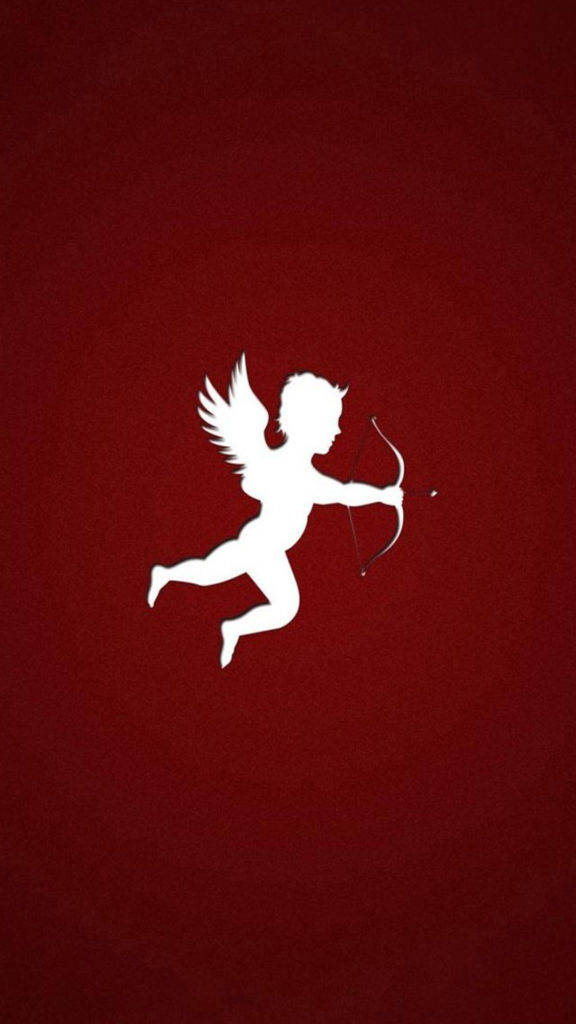 Baby Cupid Art Iphone Background