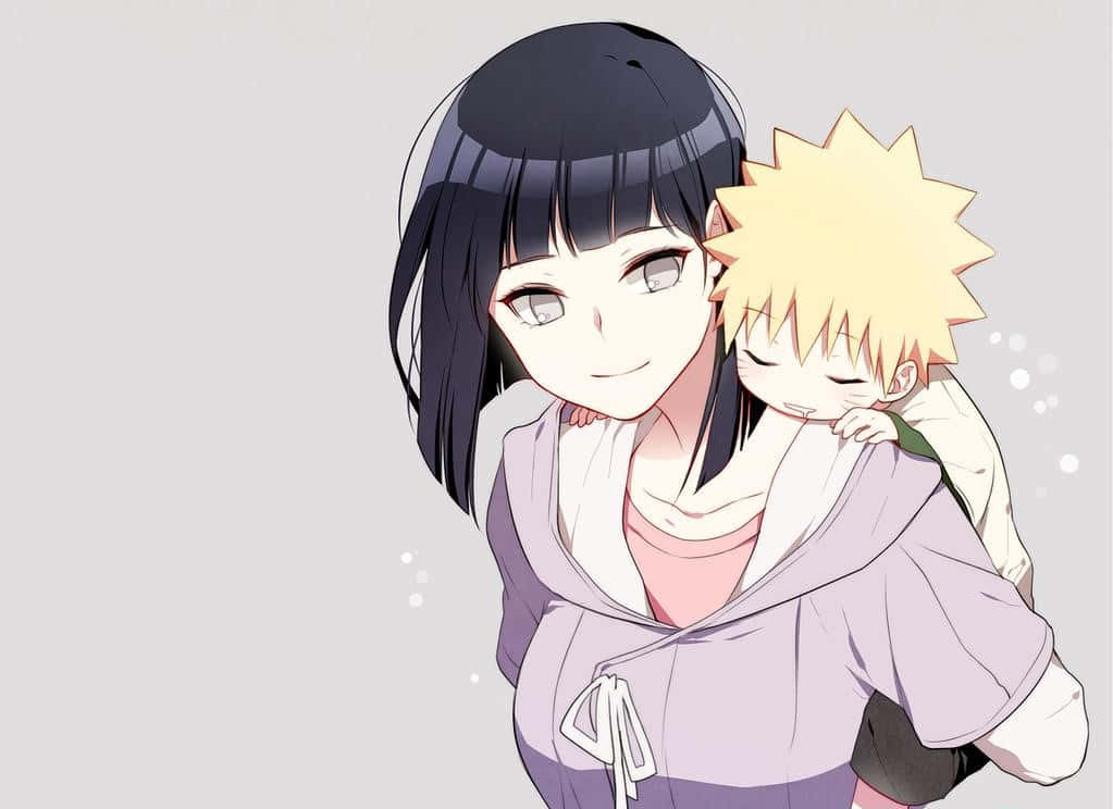 Baby Cute Naruto And Hinata Background