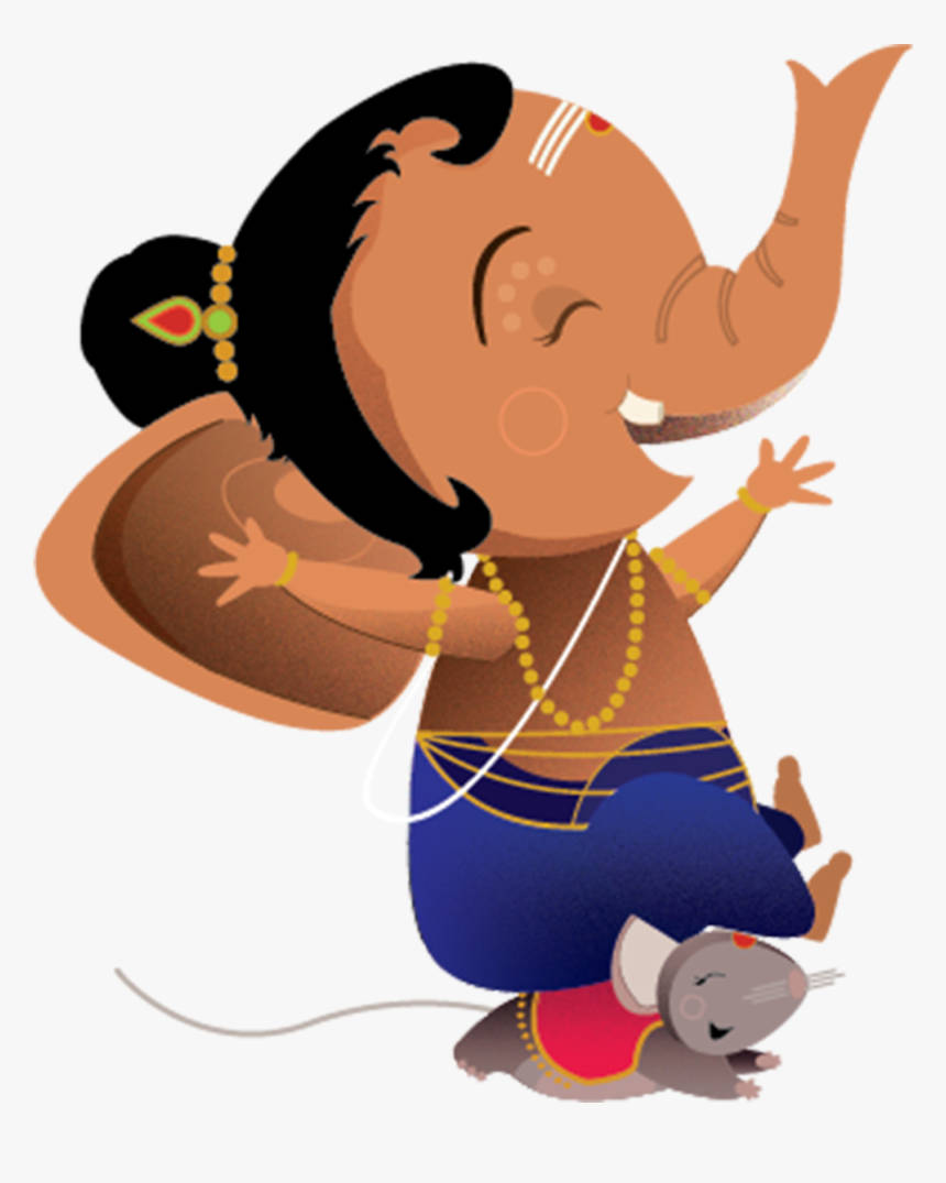 Baby Ganesh Cartoon