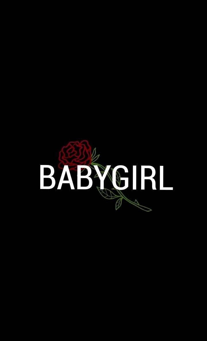 Baby Girl Gothic Rose Aesthetic Background