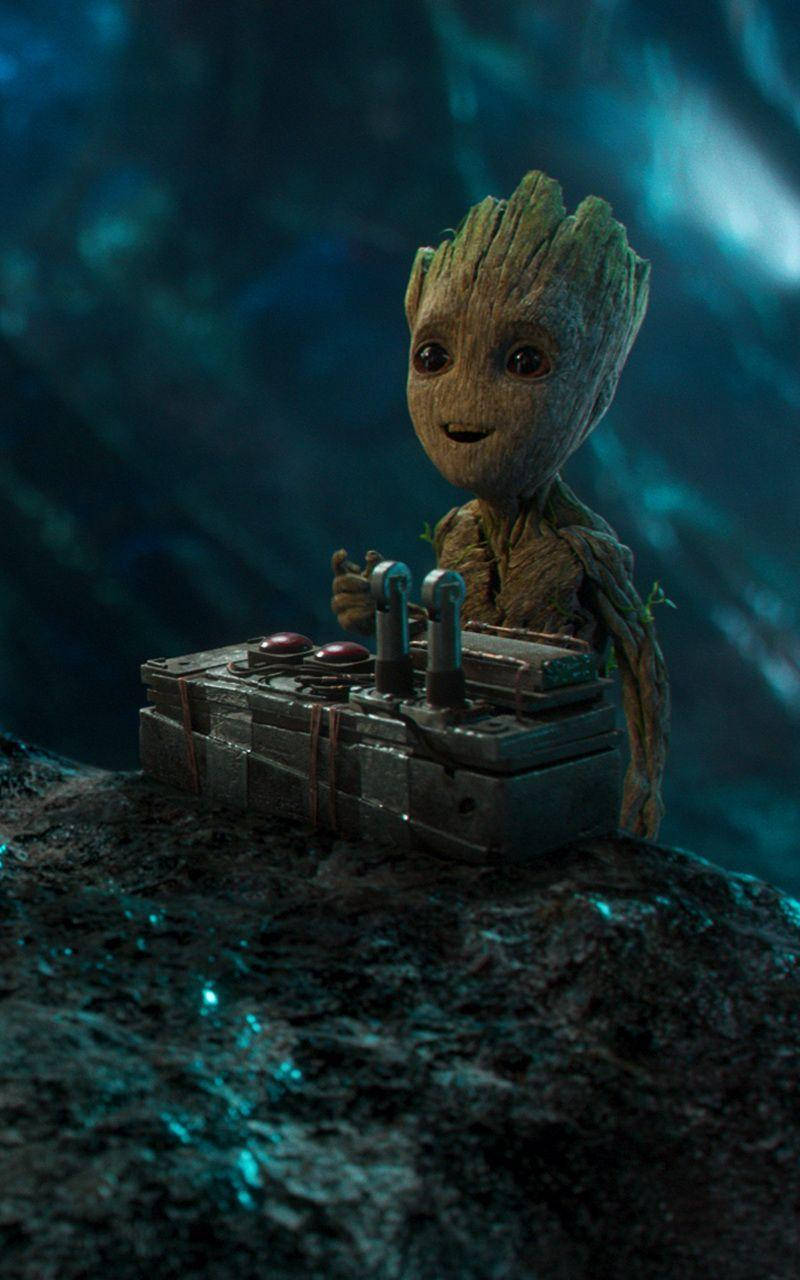 Baby Groot Bomb Switch Background