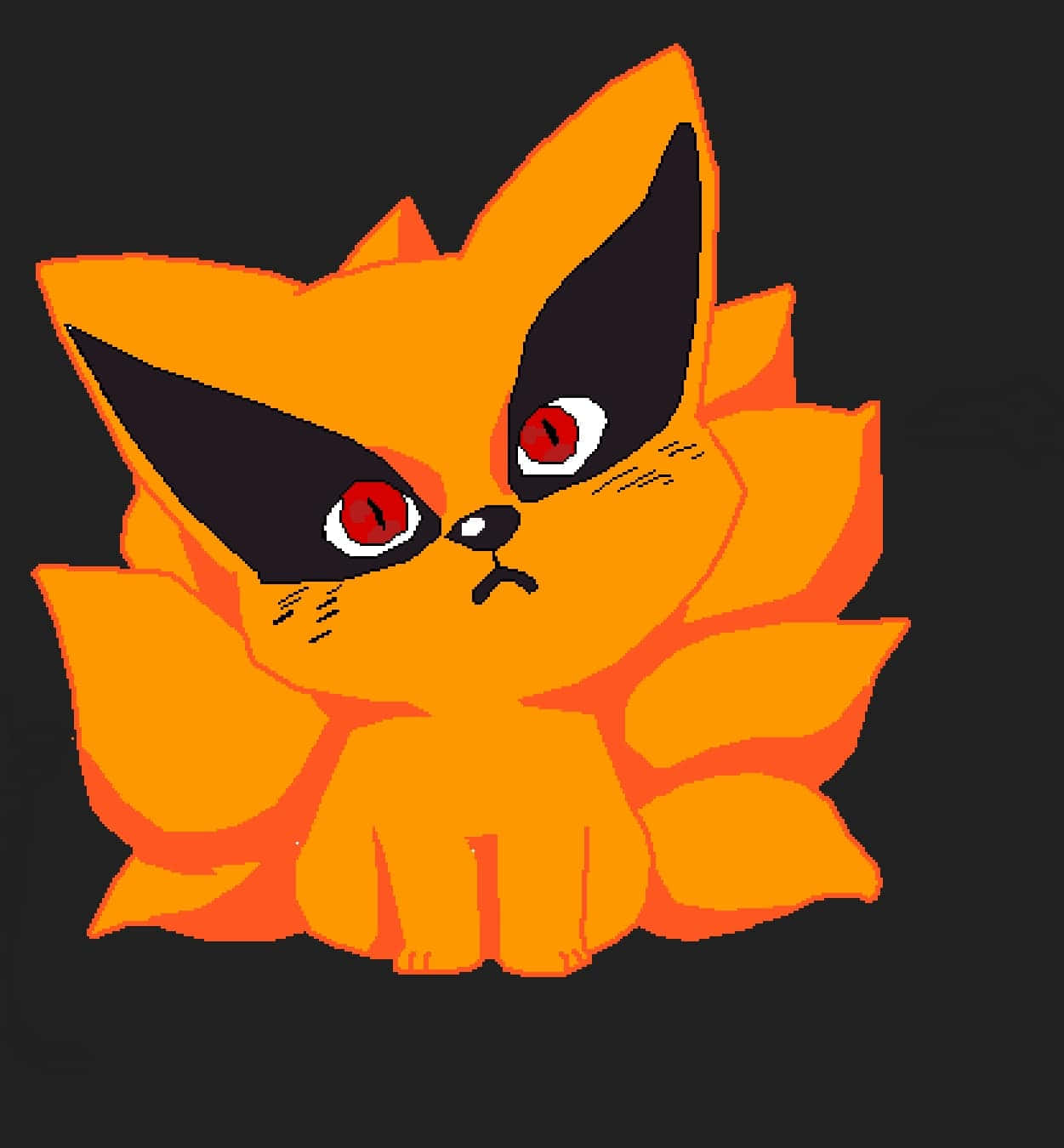 Baby Kurama, The Adorable Nine-tails Fox Spirit Background