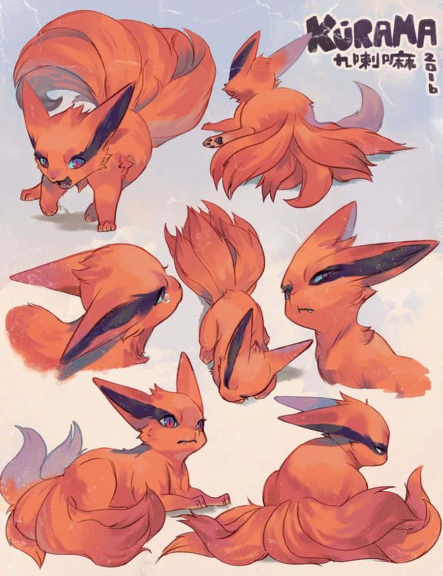 Baby Kurama Unleashed Background