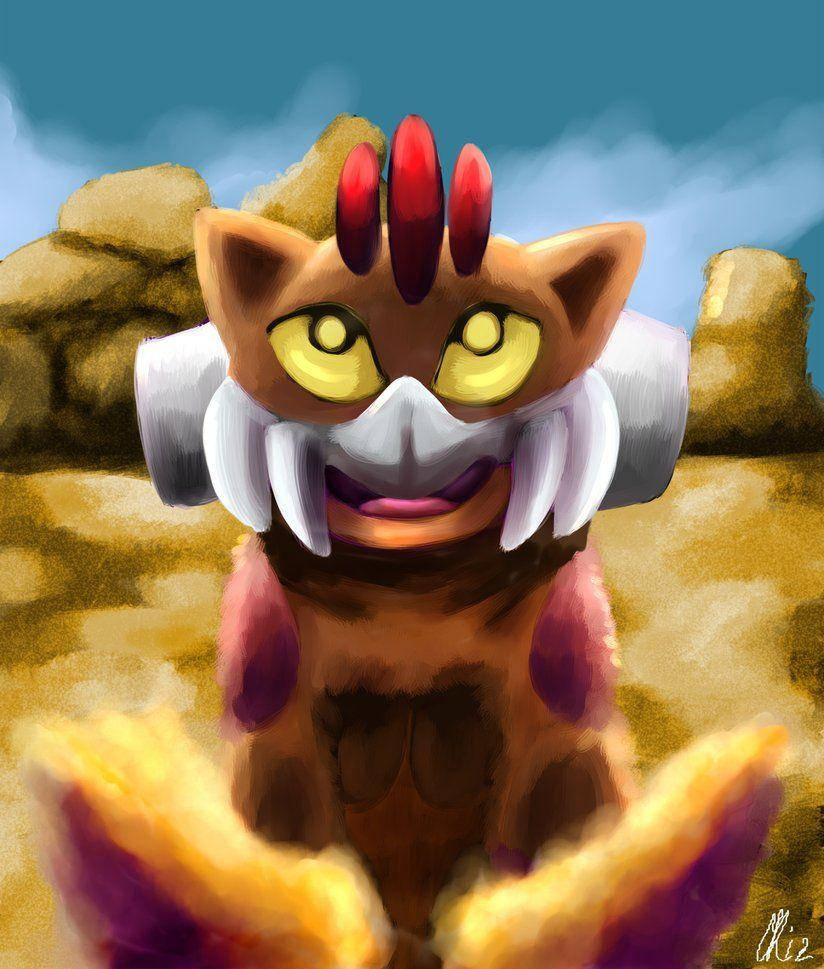 Baby Landorus Background