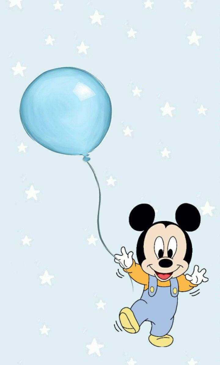 Baby Mickey Mouse Birthday Background