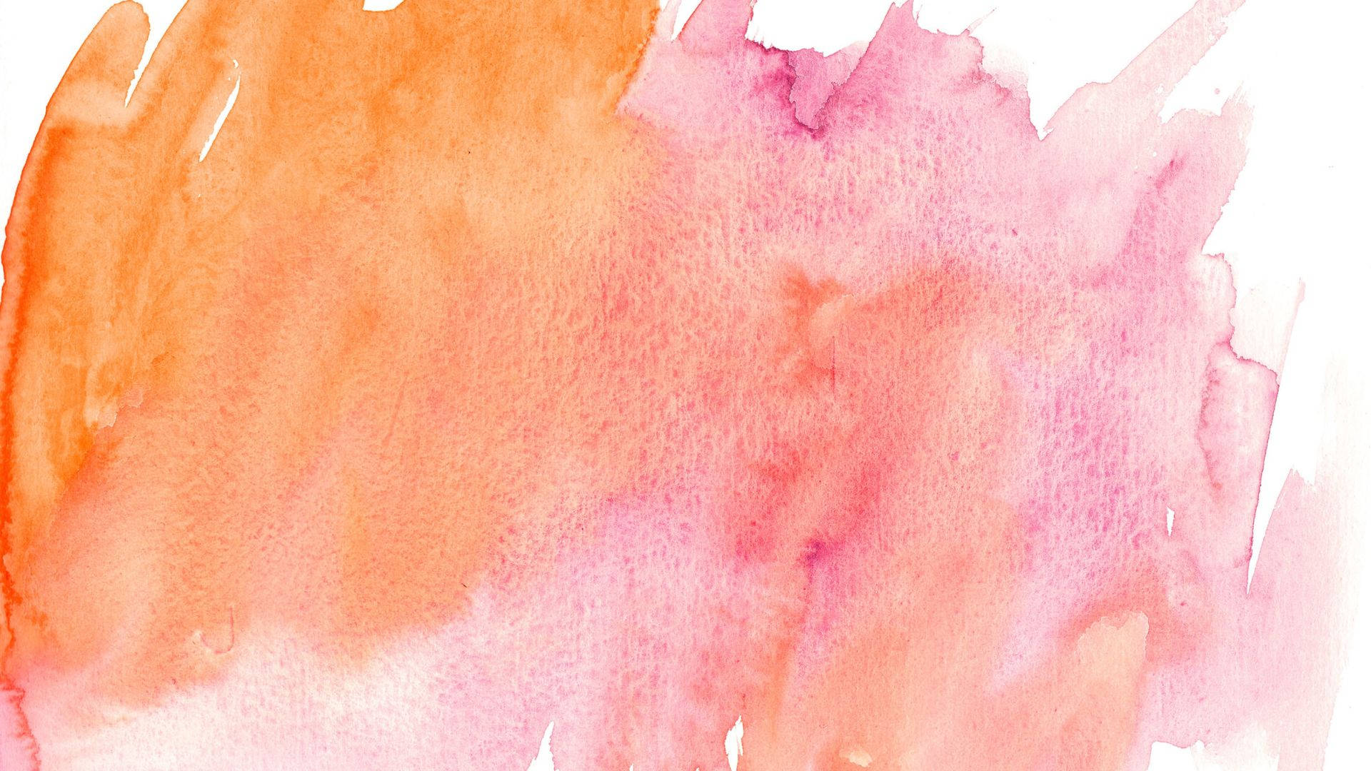 Baby Pink And Orange Random Painting Background