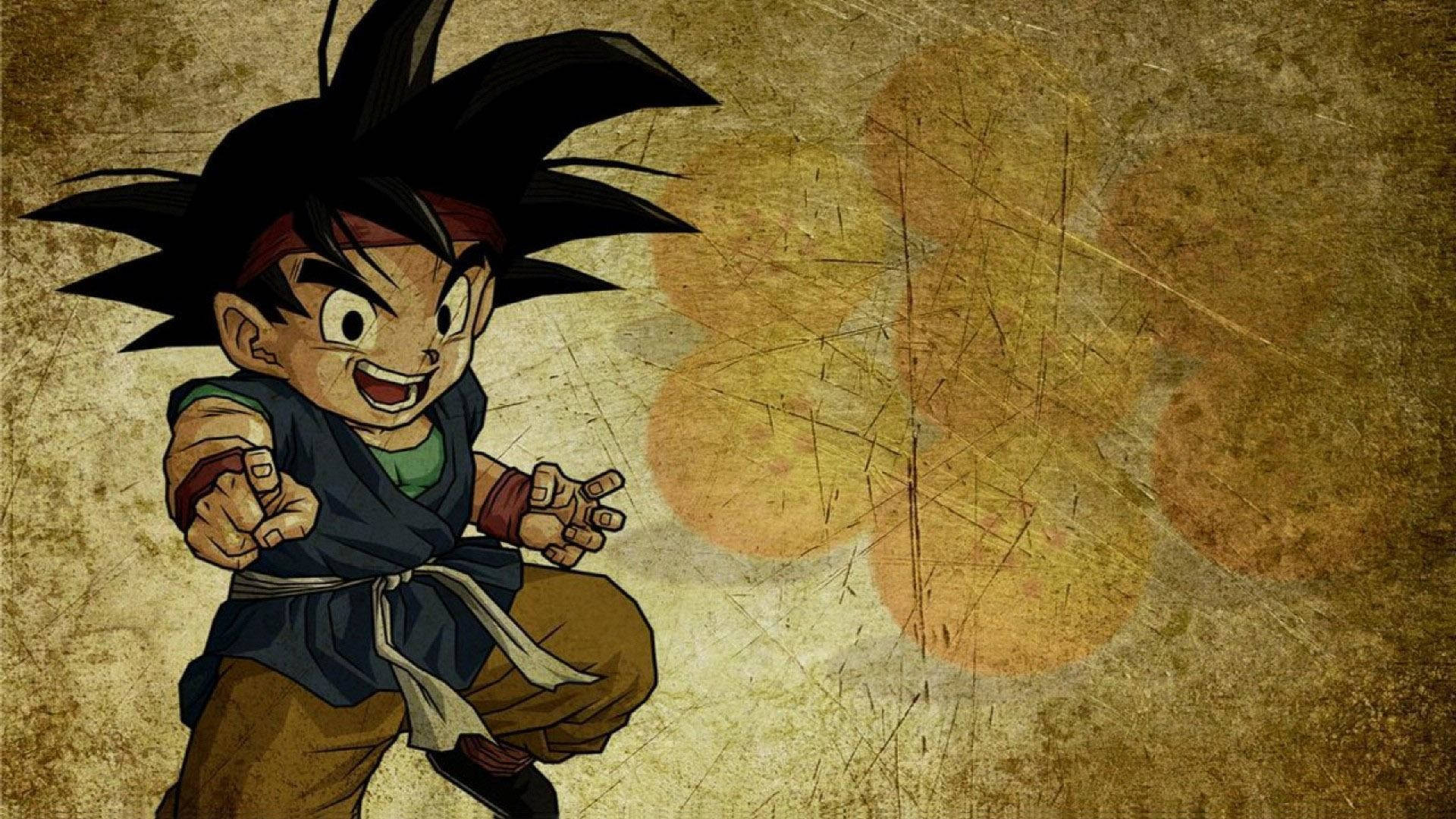 Baby Son Goku Anime Pc Background