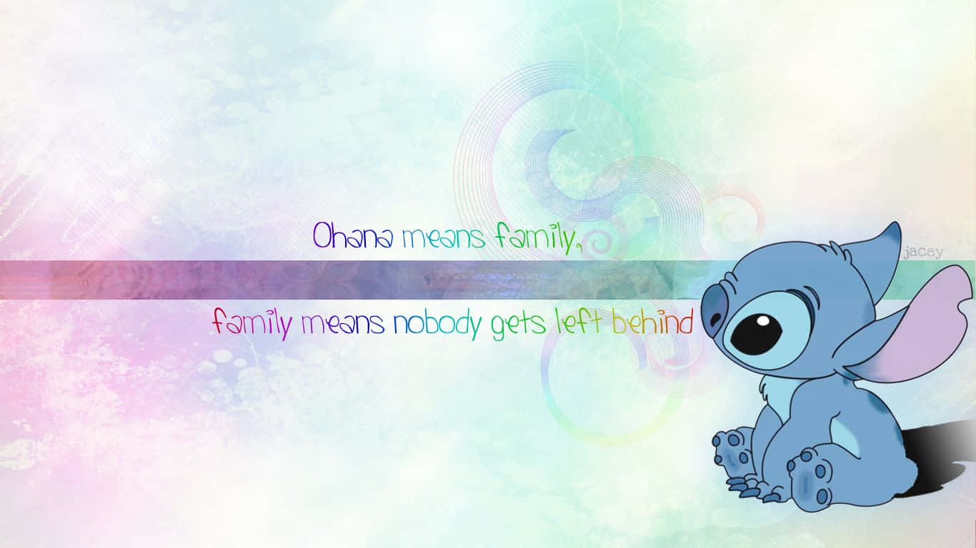Baby Stitch [wallpaper] Background