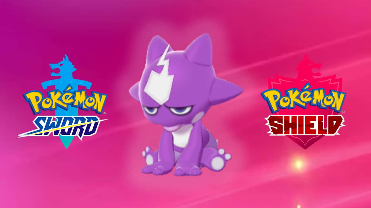 Baby Toxtricity In Pokémon Sword And Shield Background
