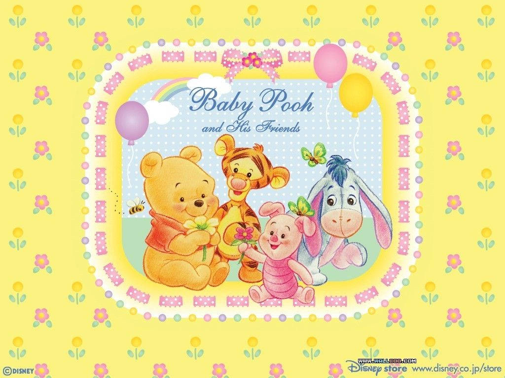 Baby Winnie The Pooh With Friends