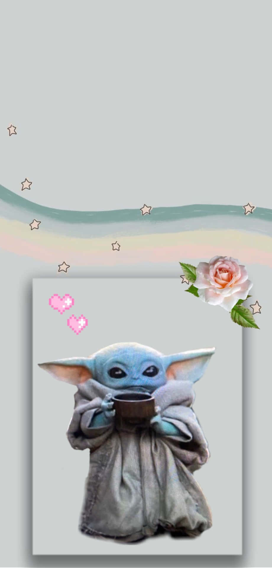 Baby Yoda Coffee Cup Iphone