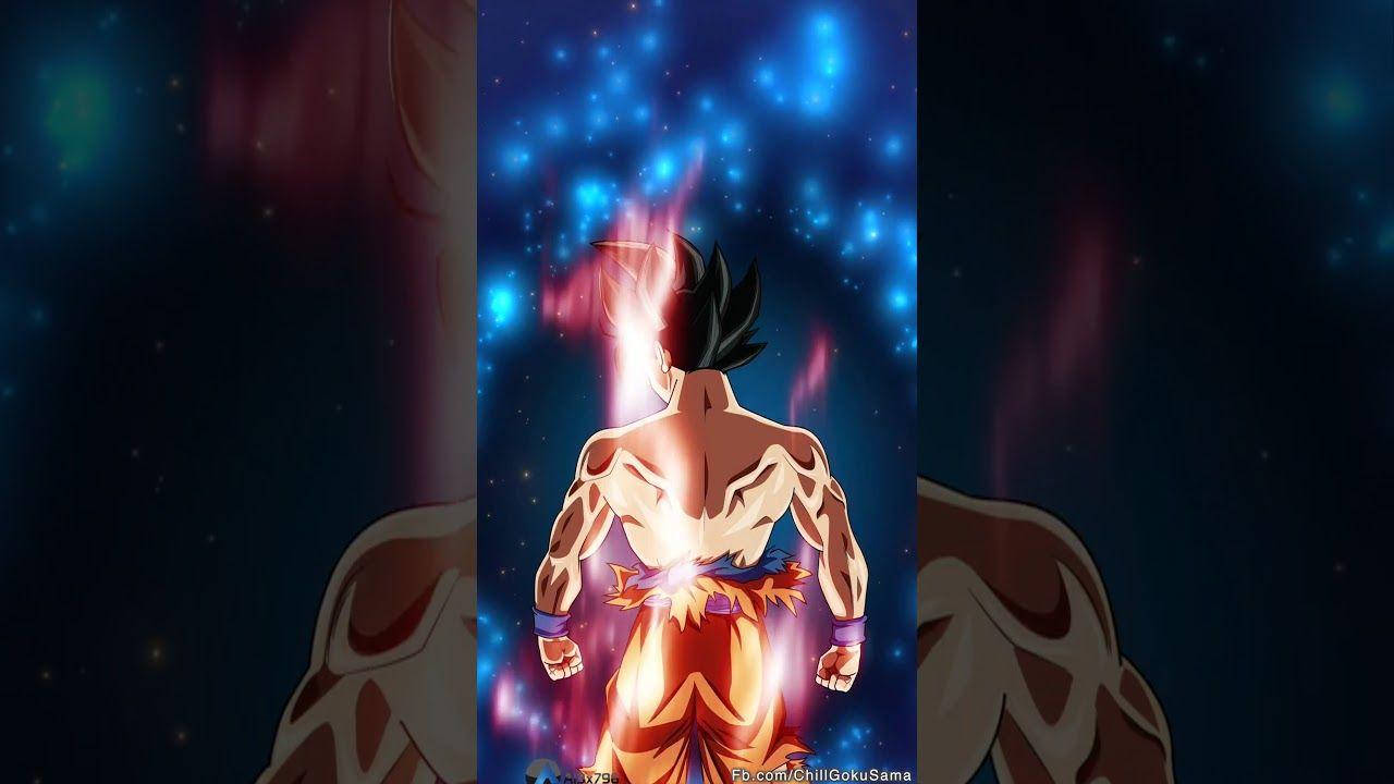Back Muscle Ultra Instinct Goku Background