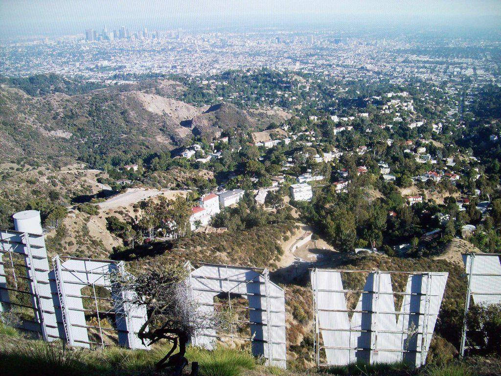 Back Of Hollywood Sign