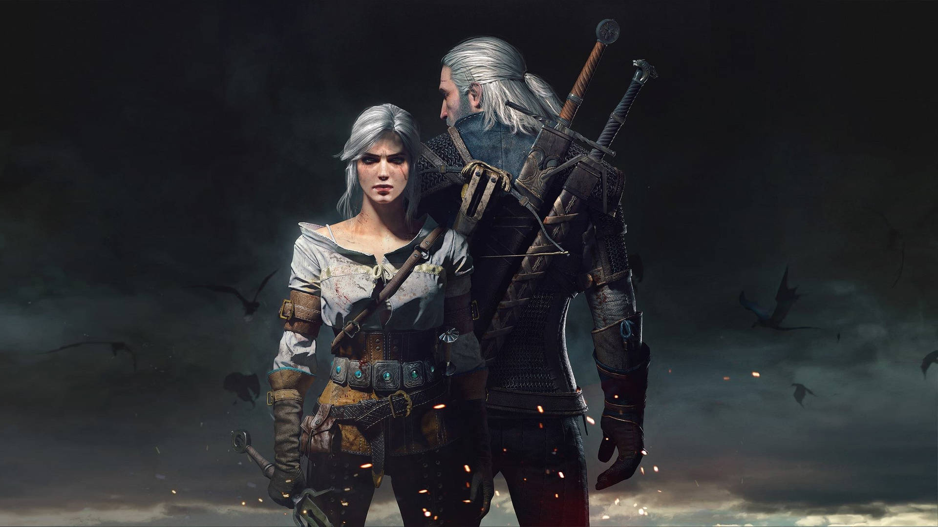 Back To Back The Witcher 3