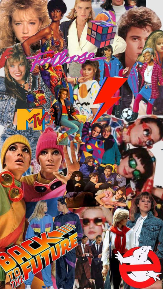 Back To The Future - A Collage Of People