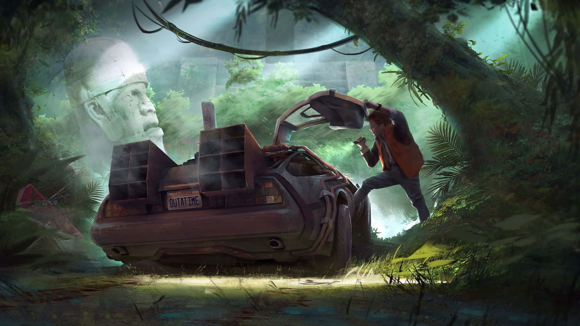 Back To The Future_ Jungle Adventure Background