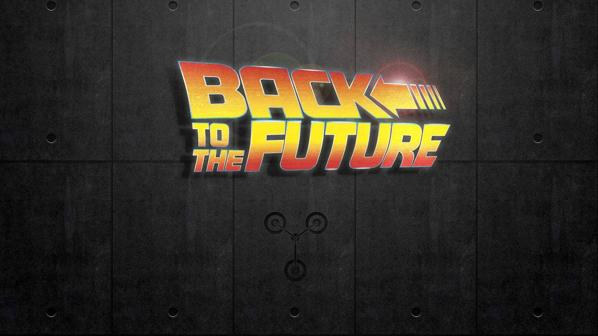Back To The Future Official Franchise Logo Background