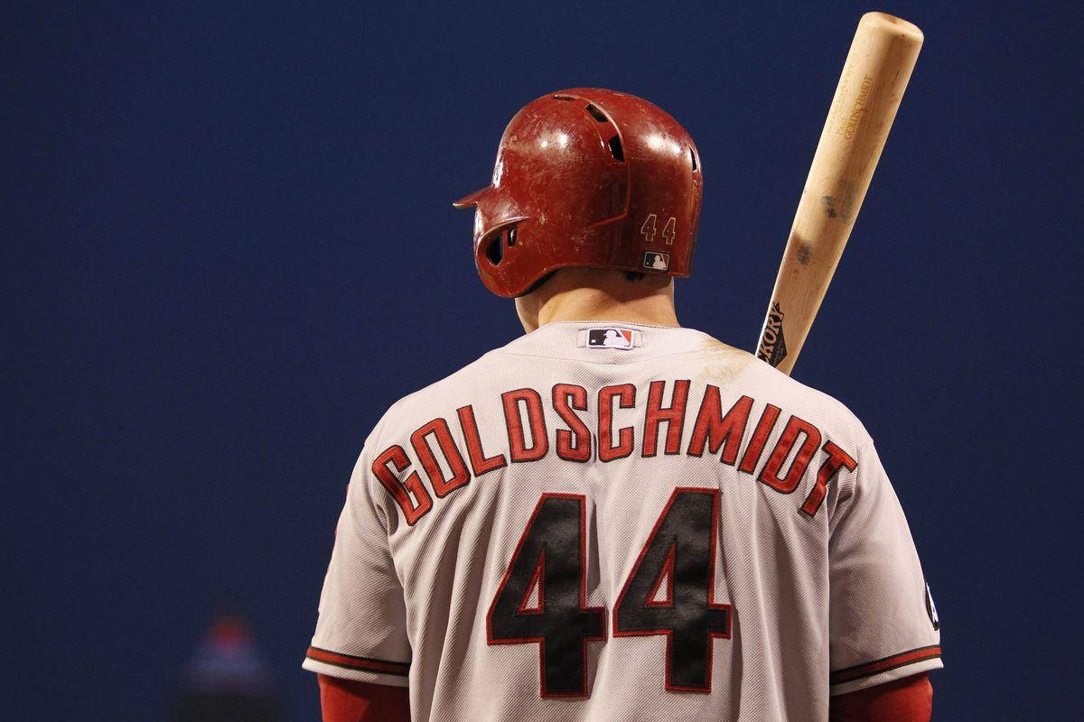 Back View Of Paul Goldschmidt Background