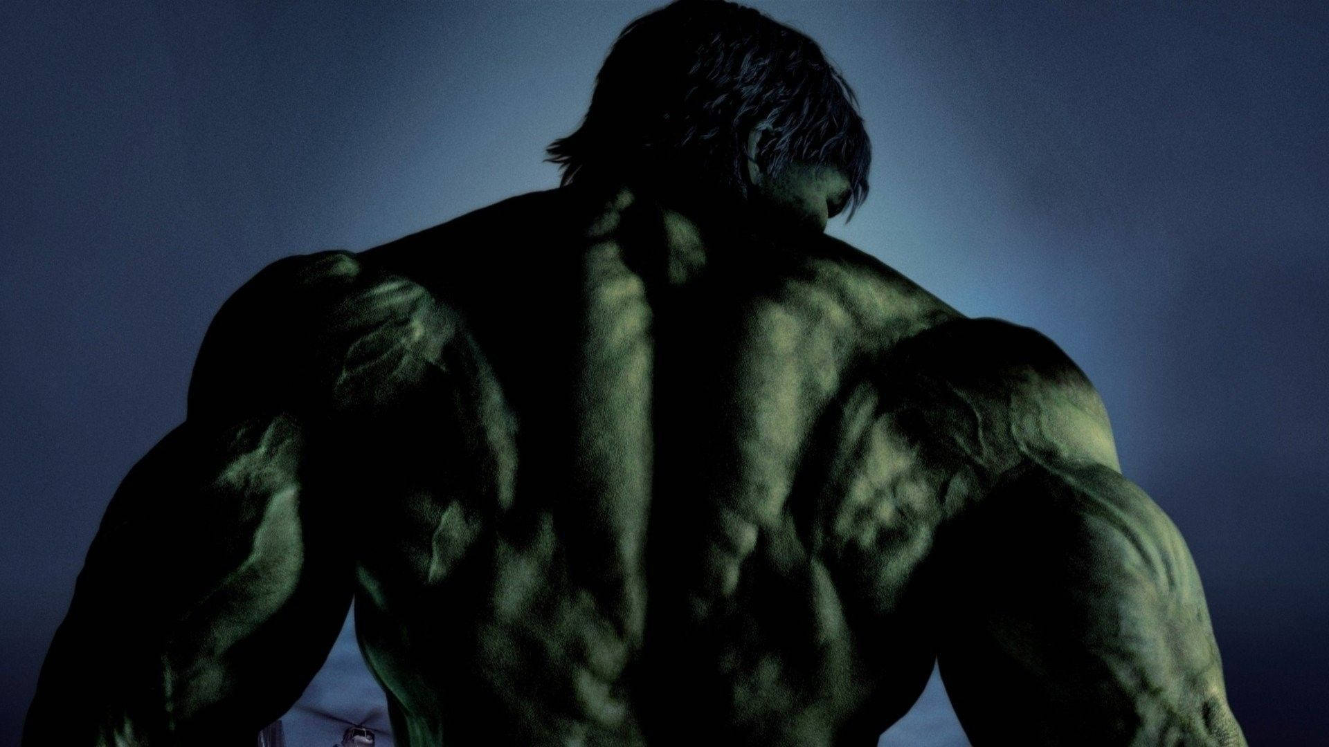 Back-view Of The Incredible Hulk