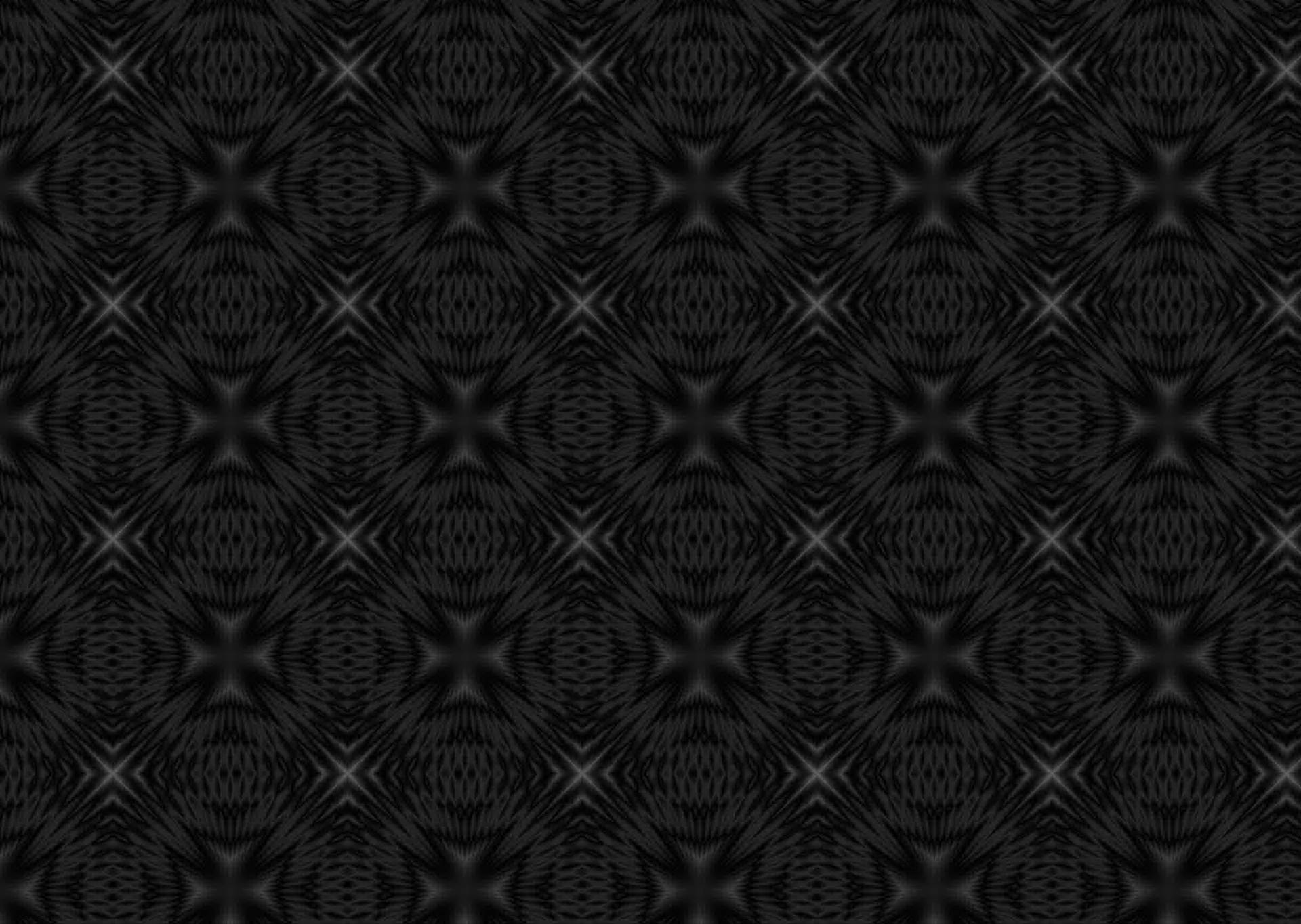 Background Black With Kaleidoscope Patterns Background