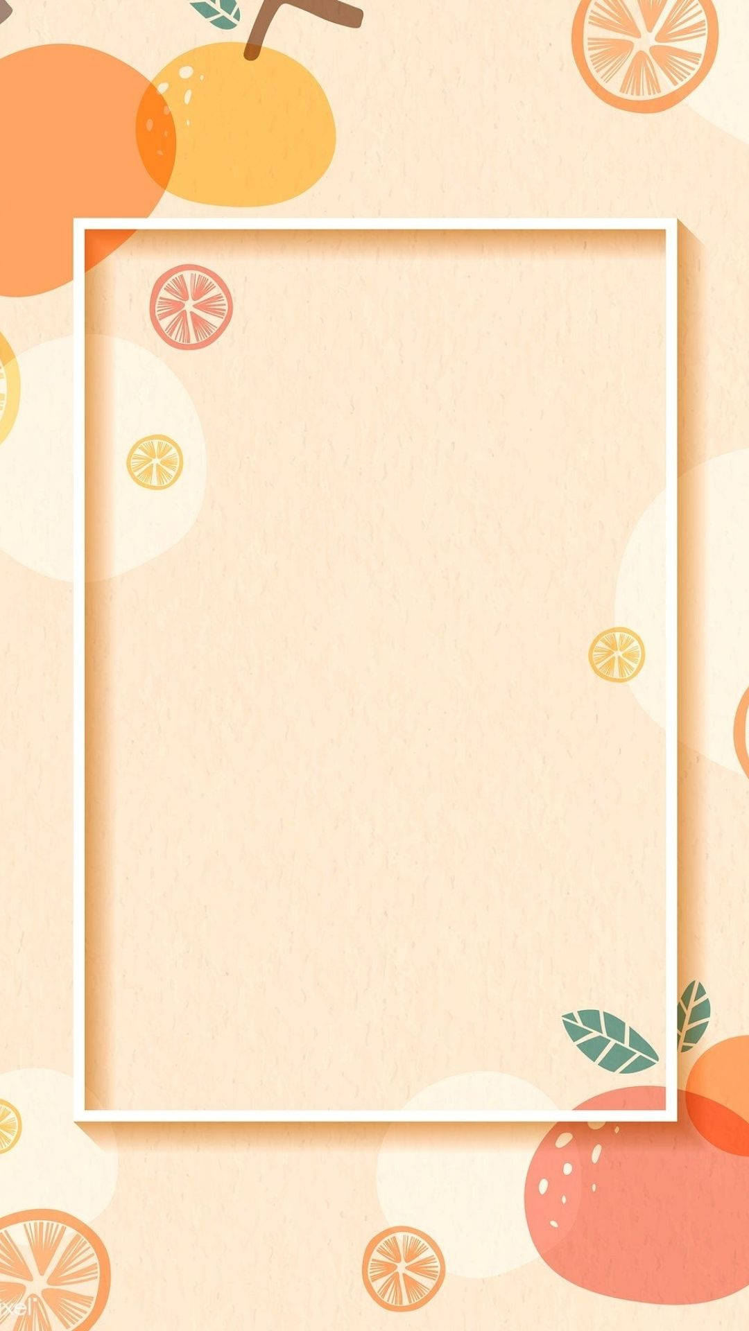 Background Of Pastel Orange Aesthetic Background