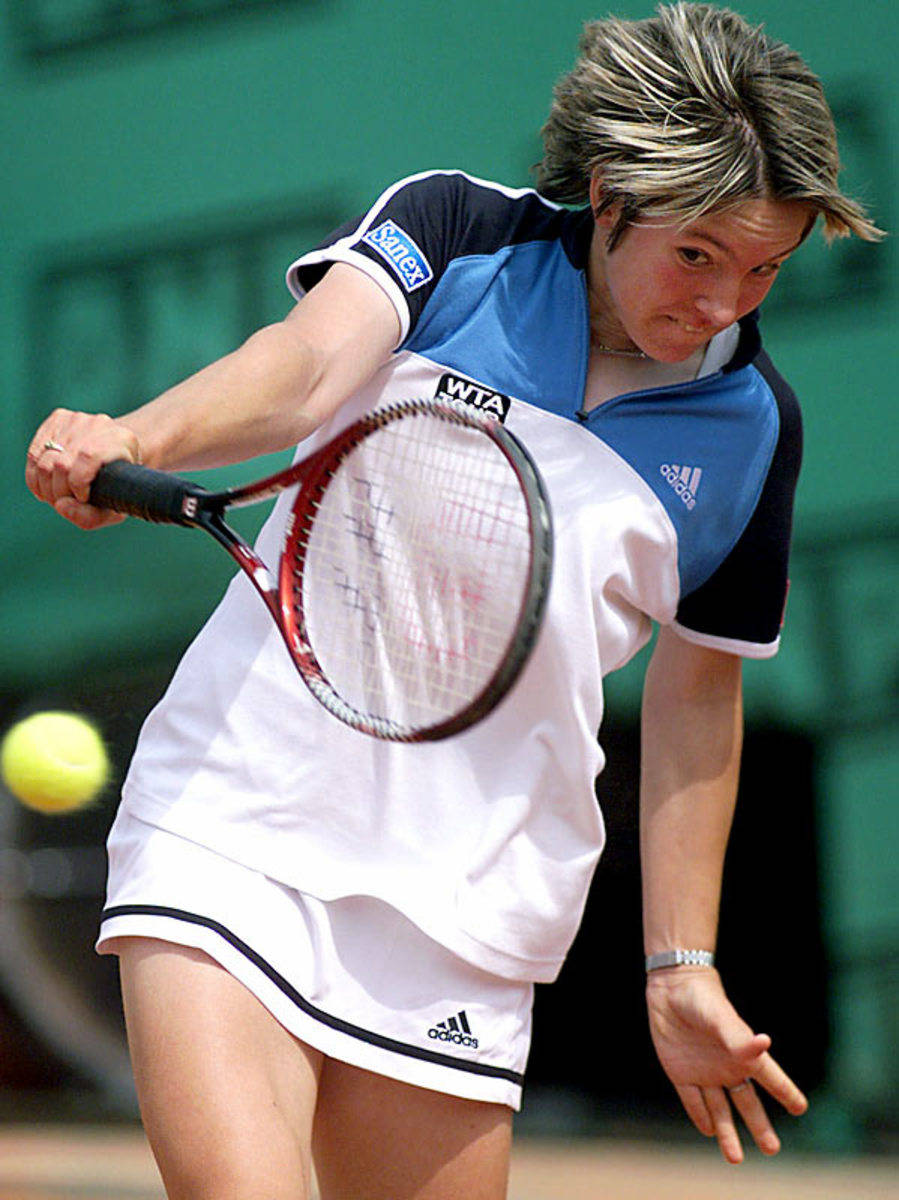 Backhand Power Justine Henin Background