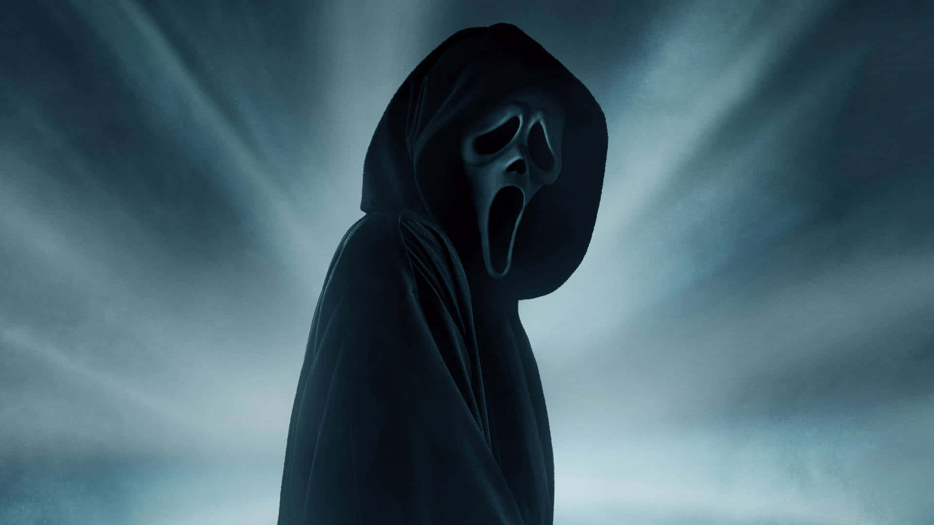 Backlight Ghost Face Pfp Background