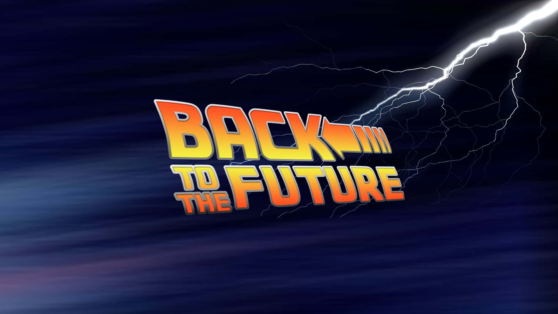 Backtothe Future Lightning Logo Background