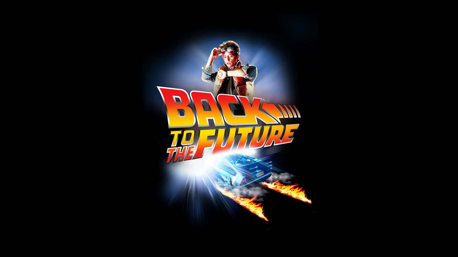 Backtothe Future Movie Poster Background