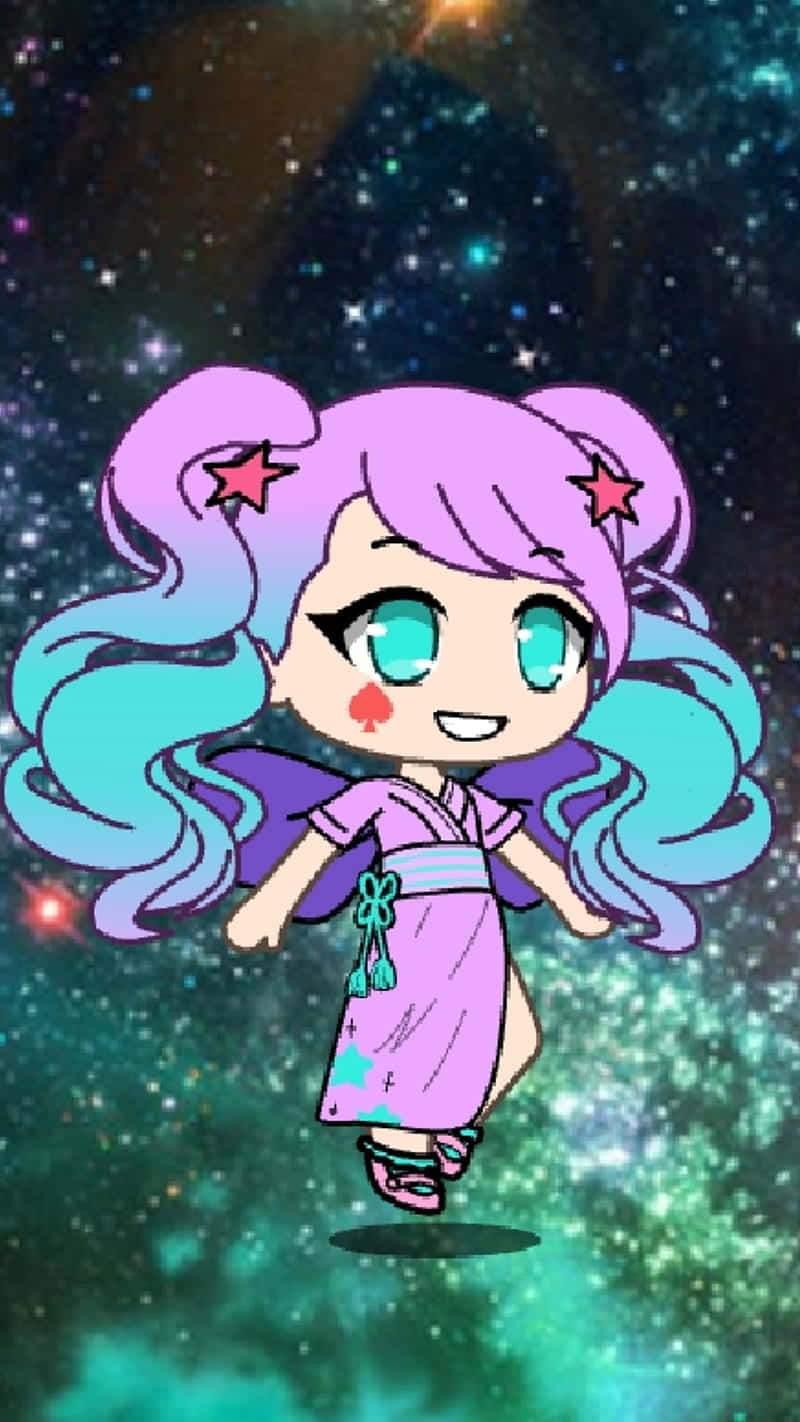 Bad Boy From Gacha Life Background