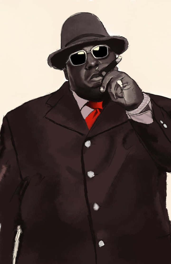 Badass Biggie Smalls Background