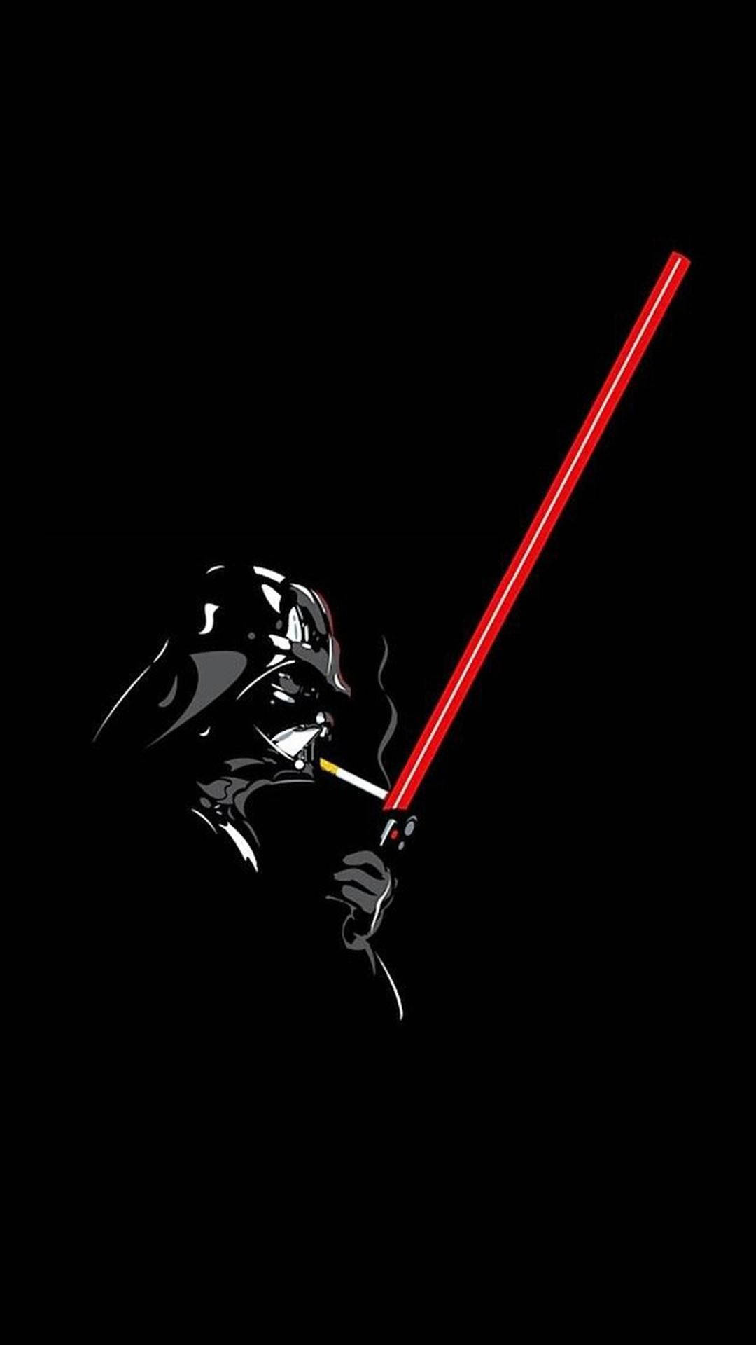 Badass Darth Vader Lightsaber Background