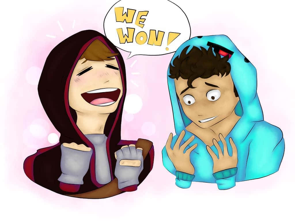 Badboyhalo And Skeppy Won Background