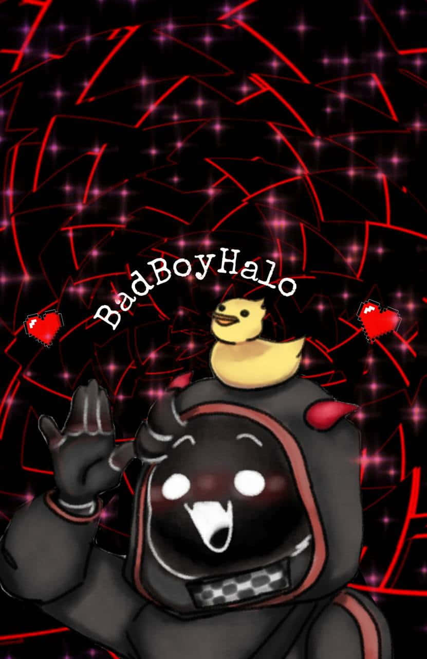 Badboyhalo Looking Good In A Cap And Hoodie Background