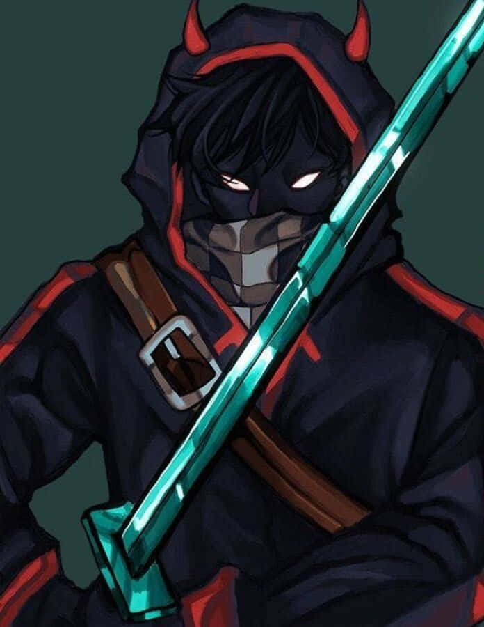 Badboyhalo With Sword Background