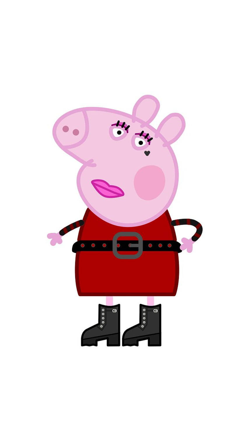 Baddie Peppa Pig Boots