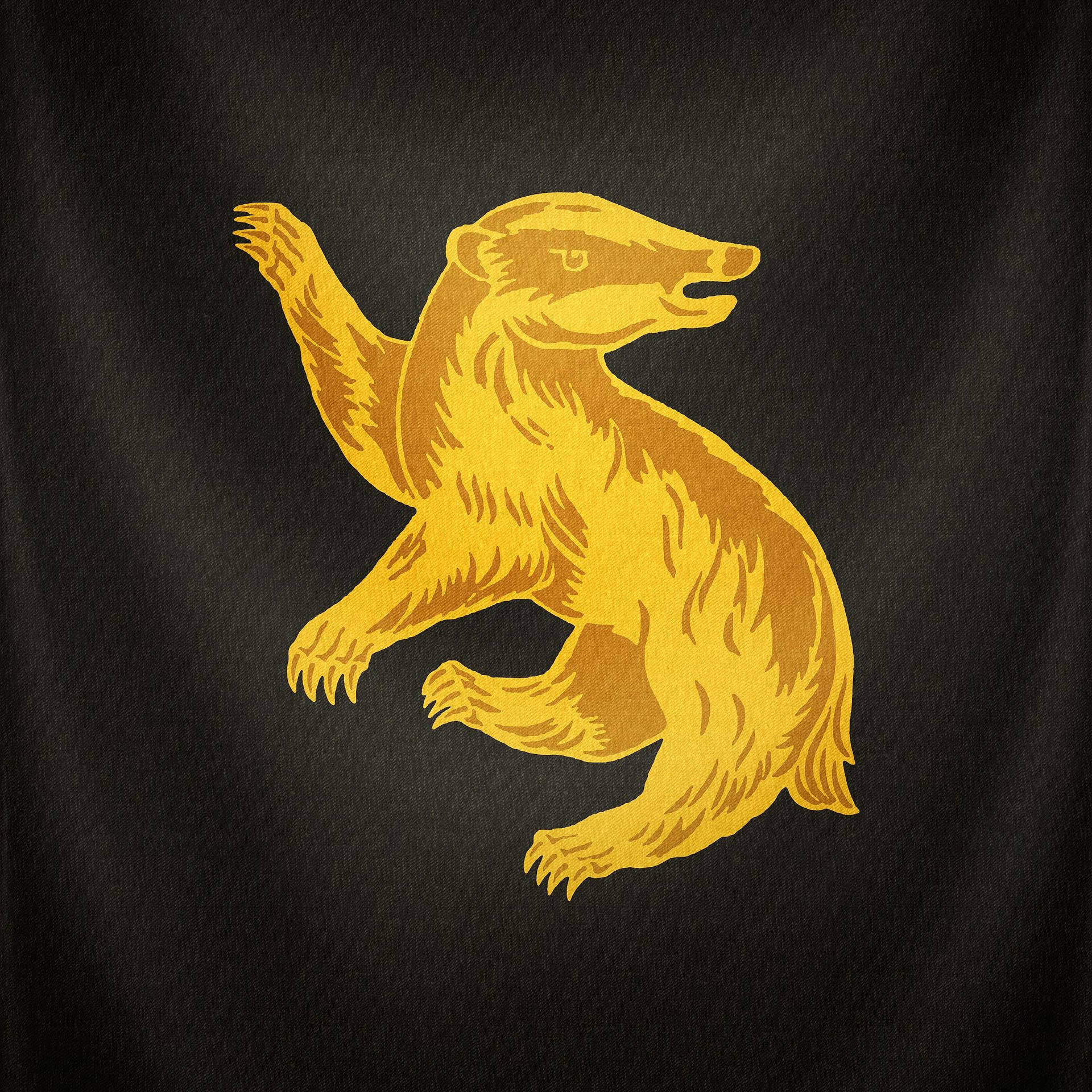 Badger Hufflepuff Flag Background