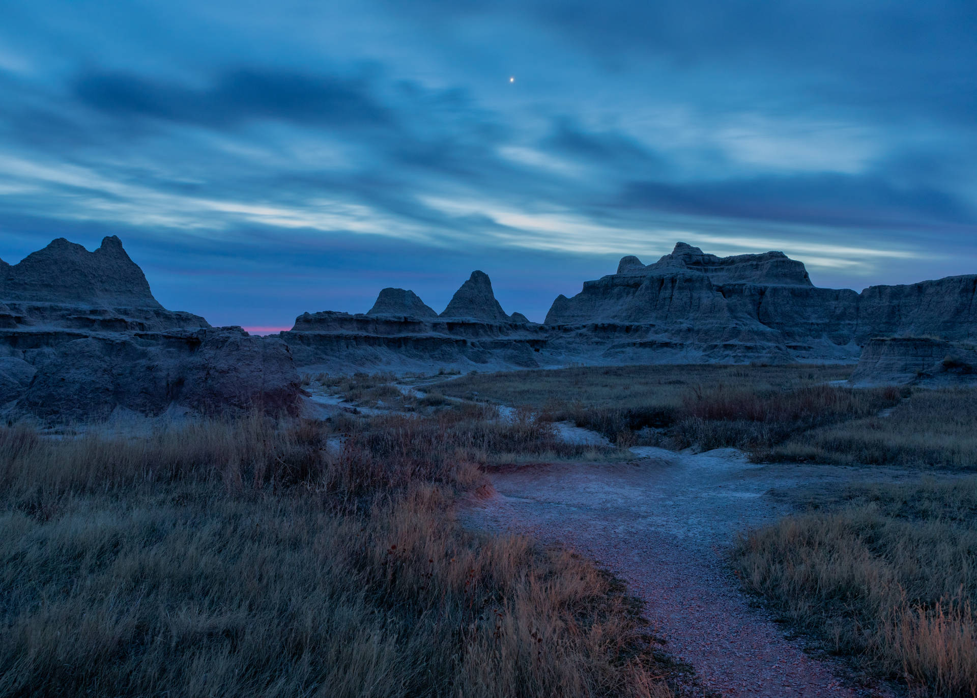 Badlands National Park Nature Scenery